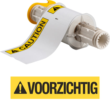 BBP85 Etiketten - Vinyl  102x152 VOORZICHTIG