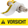 BBP85 Etiketten - Vinyl  102x152 VORSICHT