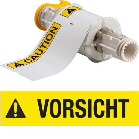 BBP85 Etiketten - Vinyl  102x152 VORSICHT