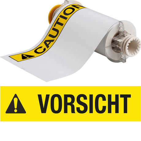 BBP85 Etiketten - Vinyl  178x254 VORSICHT