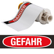 BBP85 Etiketten - Vinyl  178x254 GEFAHR