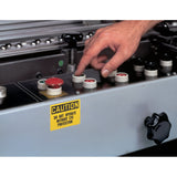 BBP85 gestanzte Etiketten - Vinyl 178x254 Gelb
