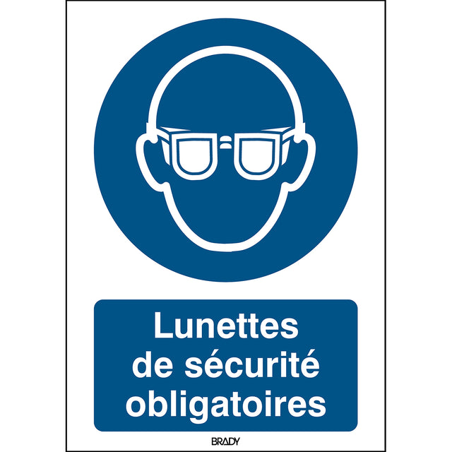 ISO Sicherheitskennzeichnung - Augenschutz benutzen