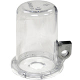 Lockout-Vorrichtung für Drucktasten (16 mm), Transparent, mit langer Abdeckung