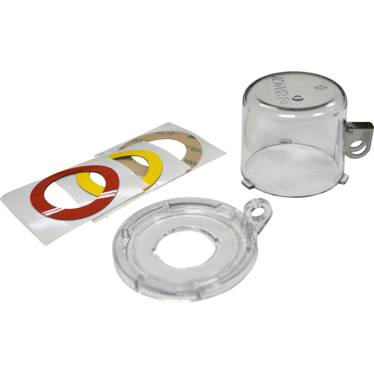 Lockout-Vorrichtung für Drucktasten (30 mm), Transparent, mit Standardabdeckung