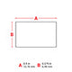 Labels suitable for thermal transfer printing