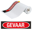 BBP85 Etiketten - Vinyl  254x356 GEVAAR