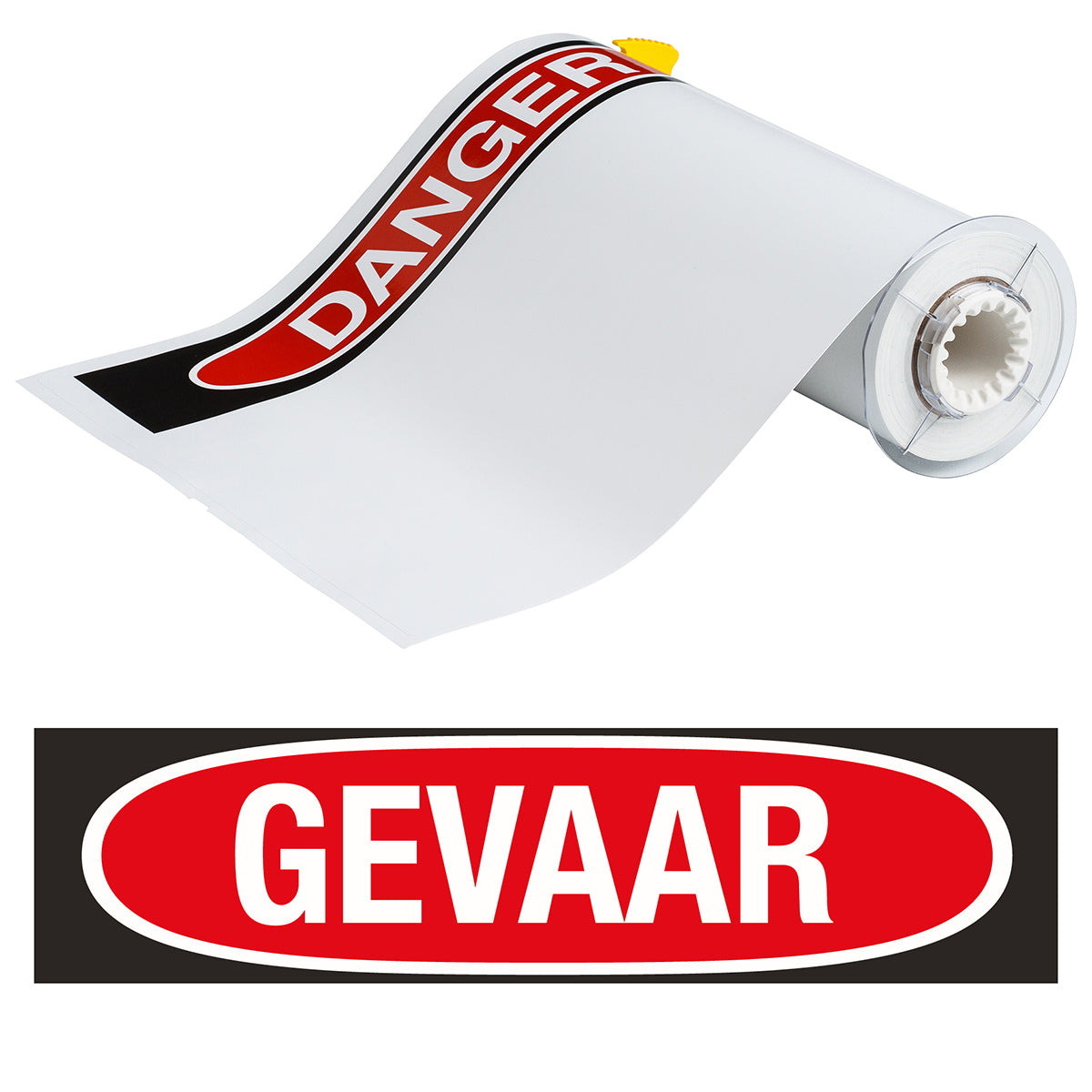 BBP85 Etiketten - Vinyl  254x356 GEVAAR
