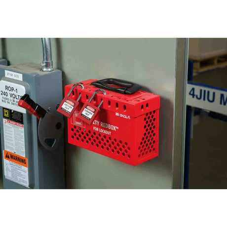 Safety Redbox Gruppenverschlusskasten – Rot
