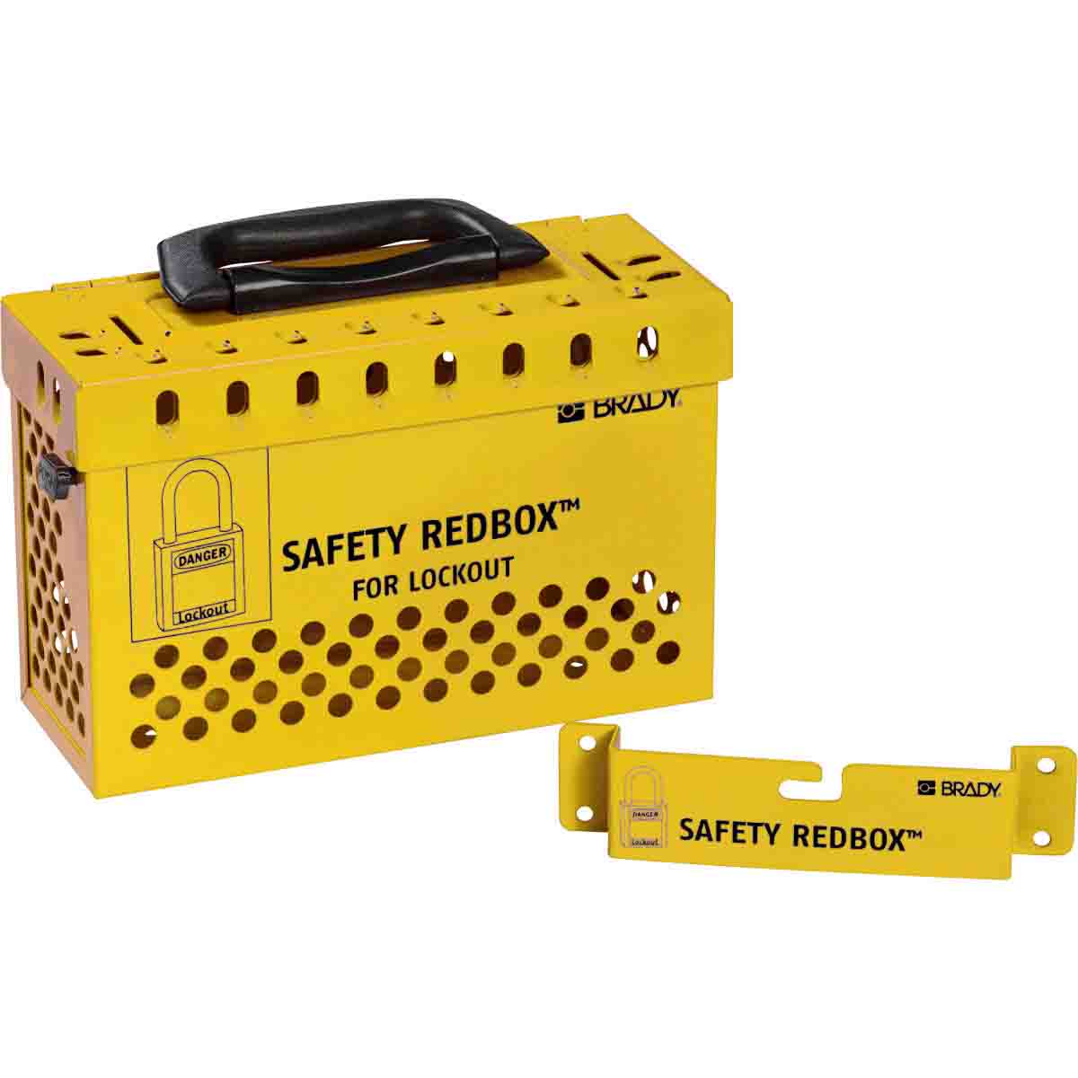 Safety Redbox Gruppenverschlusskasten - Gelb