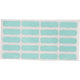 Labels suitable for thermal transfer printing