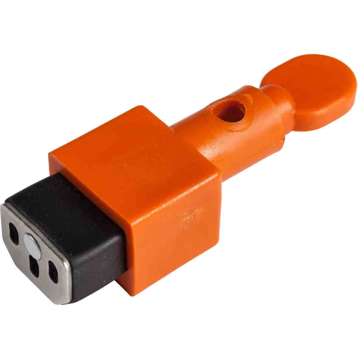 Removable lockout device for power cable plug