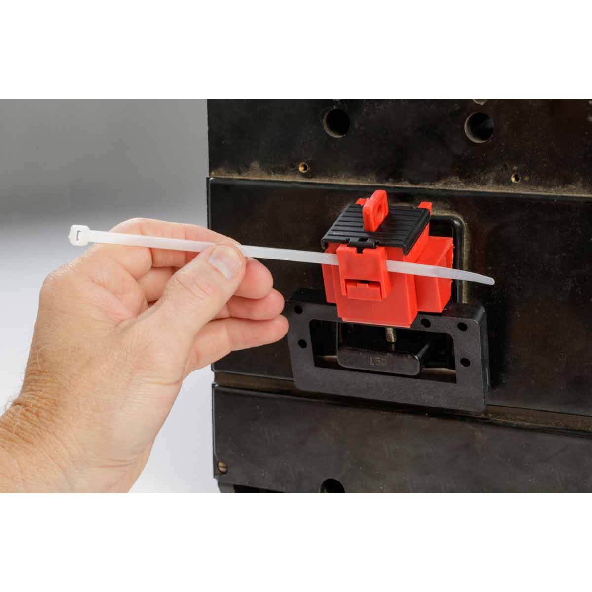 TagLock Schutzschalter-Verriegelung: Klemmverriegelung für grosse Schalter - 25/Paket