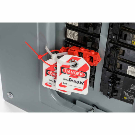 TagLock Schutzschalter-Verriegelung: Snap-On – 6/Paket