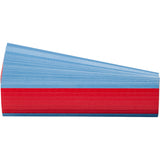 Vorgestanzte Inspektionspfeile auf Karten