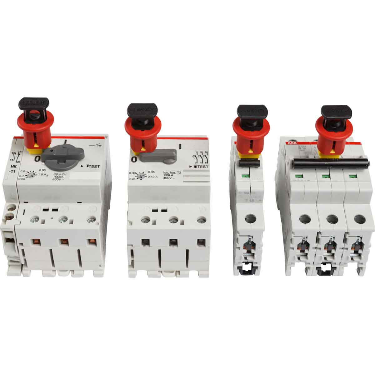 Miniatur-Verriegelungssystem für Schutzschalter, Typ POW (ABB MS325)