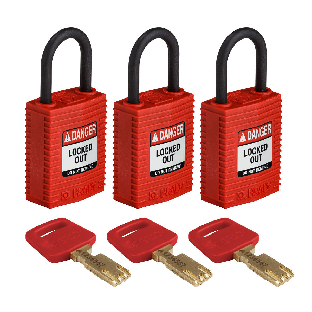 SafeKey-Vorhängeschlösser - kompakt