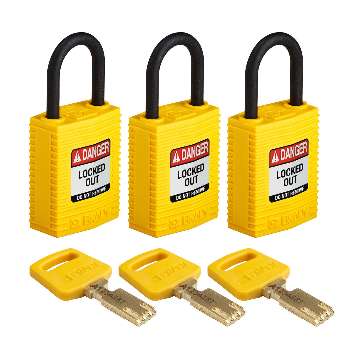 SafeKey-Vorhängeschlösser - kompakt