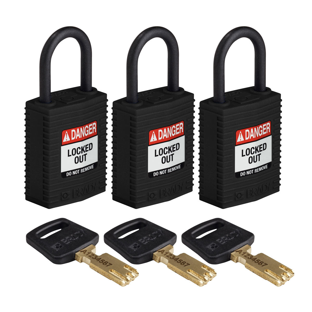 SafeKey-Vorhängeschlösser - kompakt