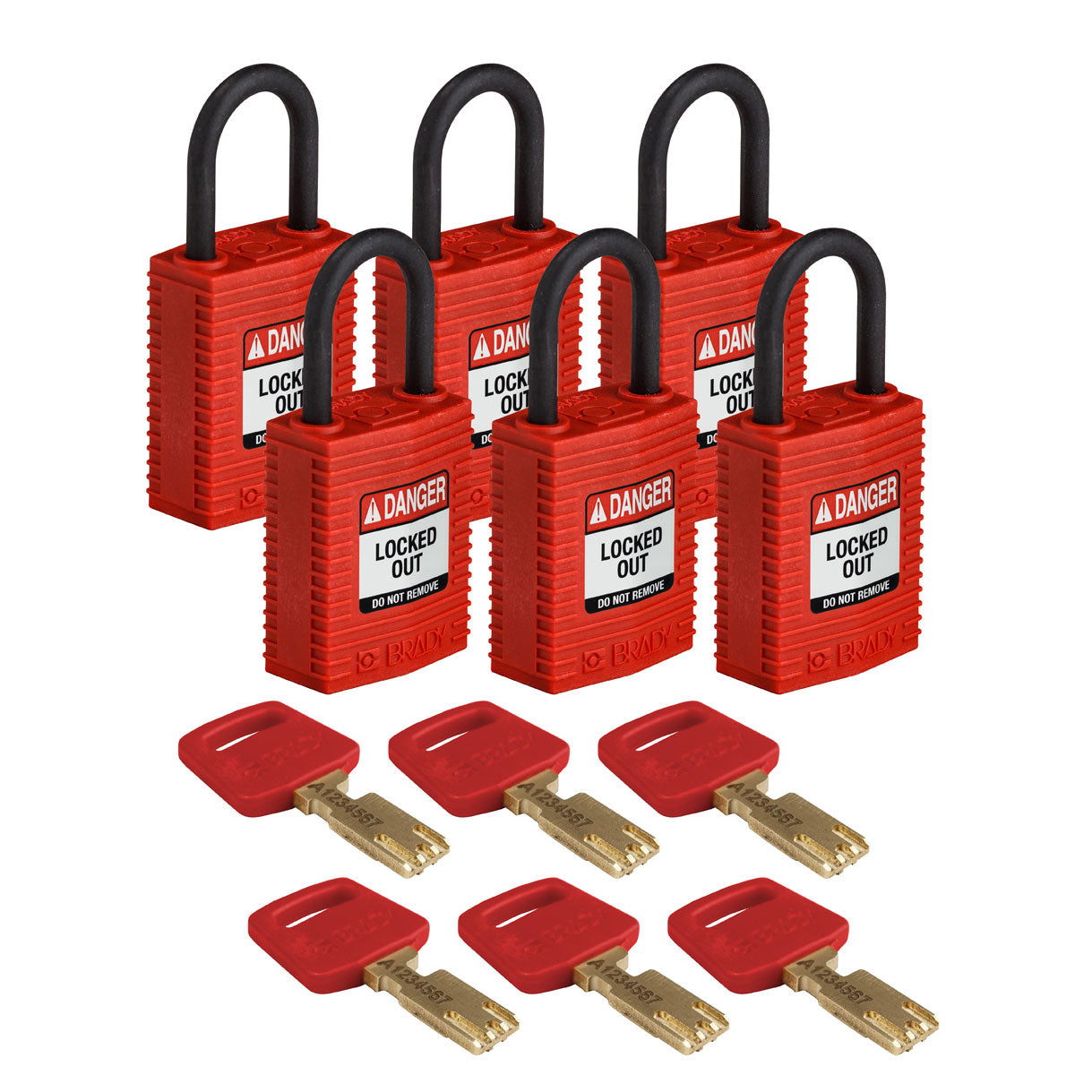 SafeKey-Vorhängeschlösser - kompakt