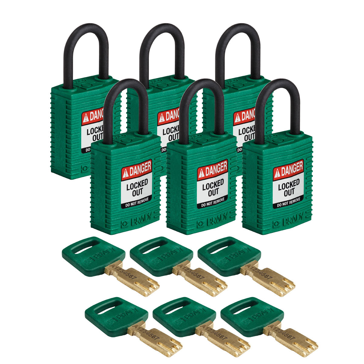SafeKey-Vorhängeschlösser - kompakt