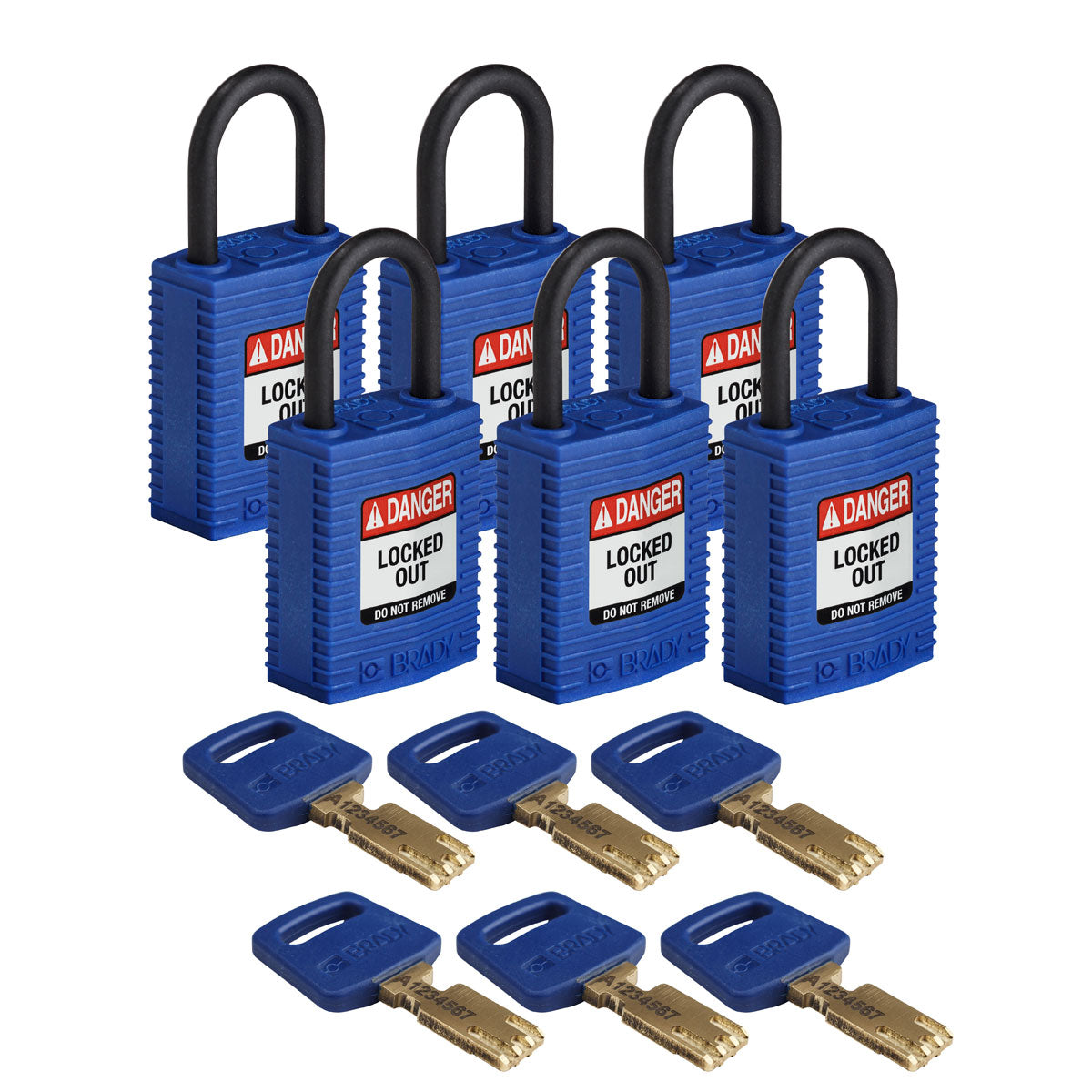 SafeKey-Vorhängeschlösser - kompakt