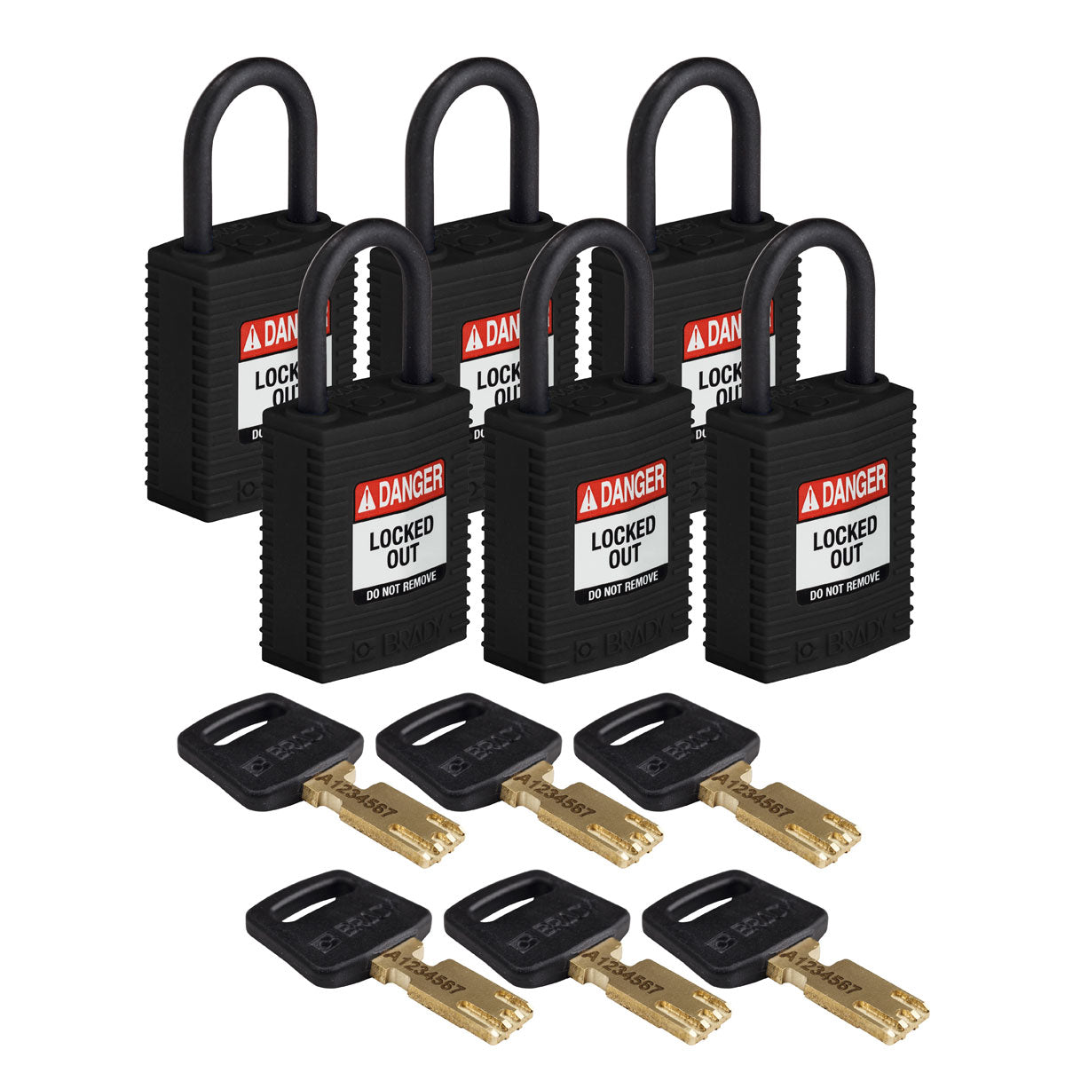 SafeKey-Vorhängeschlösser - kompakt