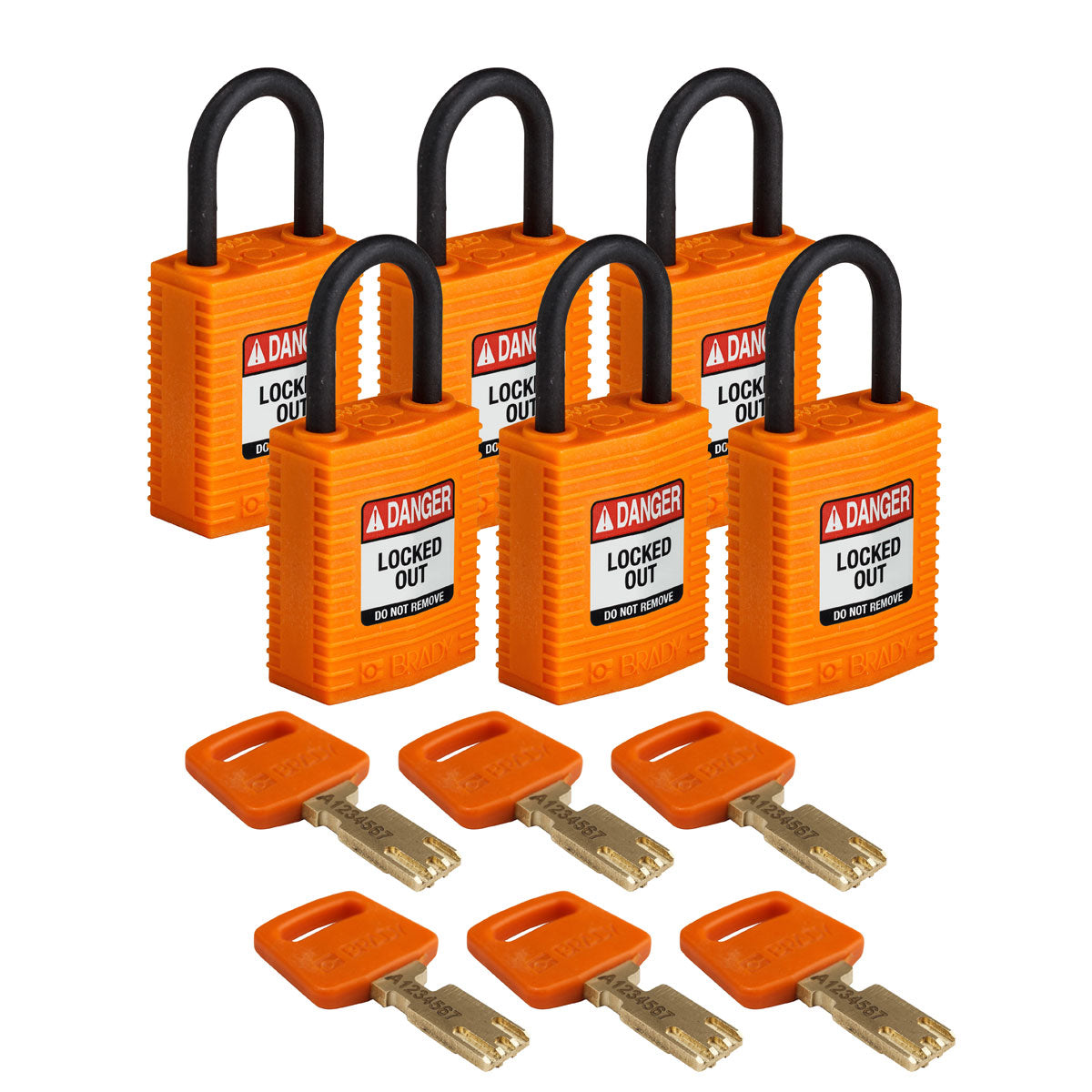 SafeKey-Vorhängeschlösser - kompakt