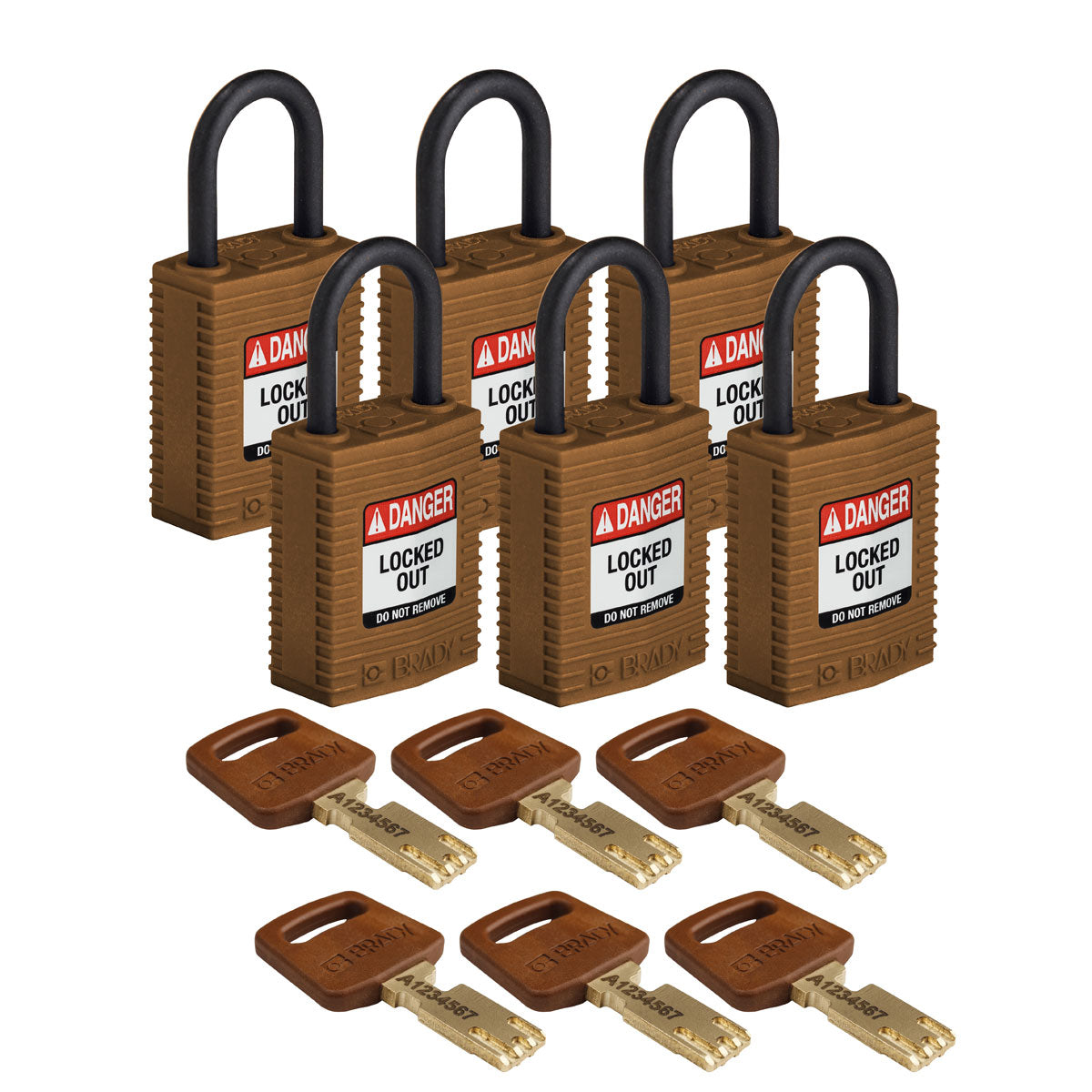 SafeKey-Vorhängeschlösser - kompakt