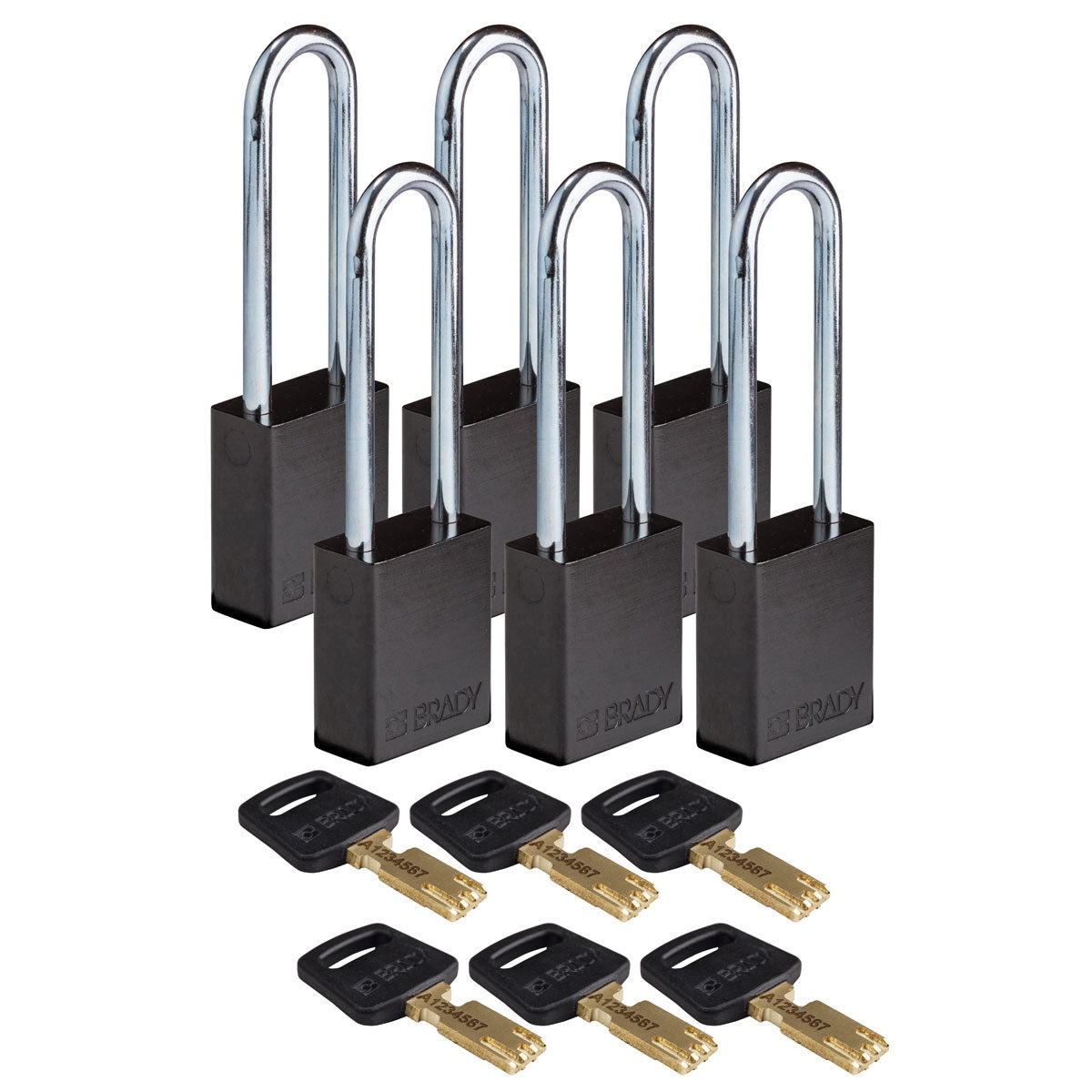 SafeKey-Vorhängeschlösser - Aluminium