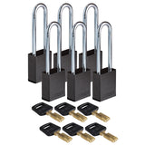 SafeKey-Vorhängeschlösser - Aluminium