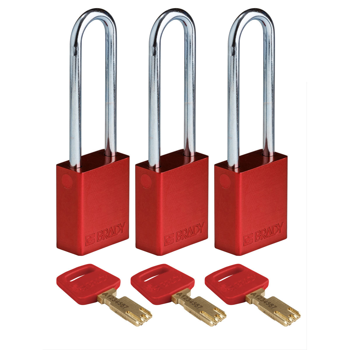 SafeKey-Vorhängeschlösser - Aluminium