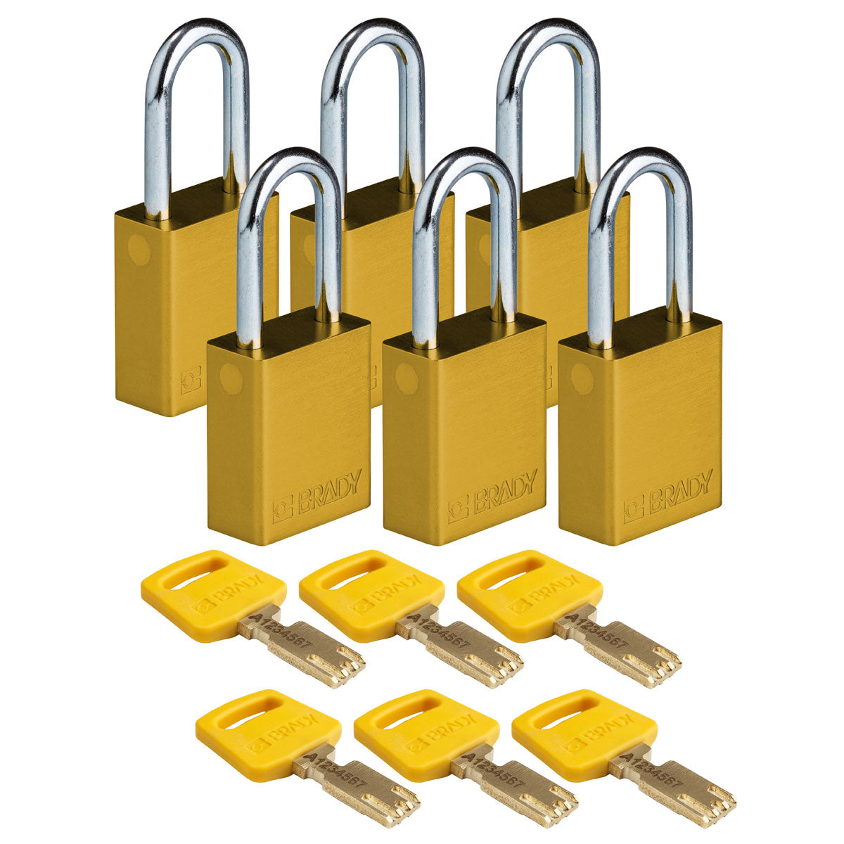 SafeKey-Vorhängeschlösser - Aluminium
