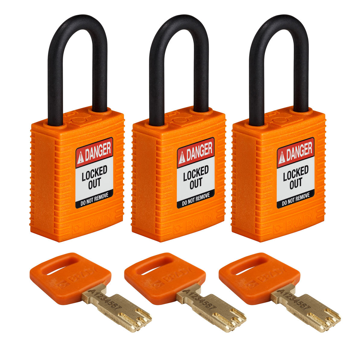 SafeKey-Vorhängeschlösser - Nylon