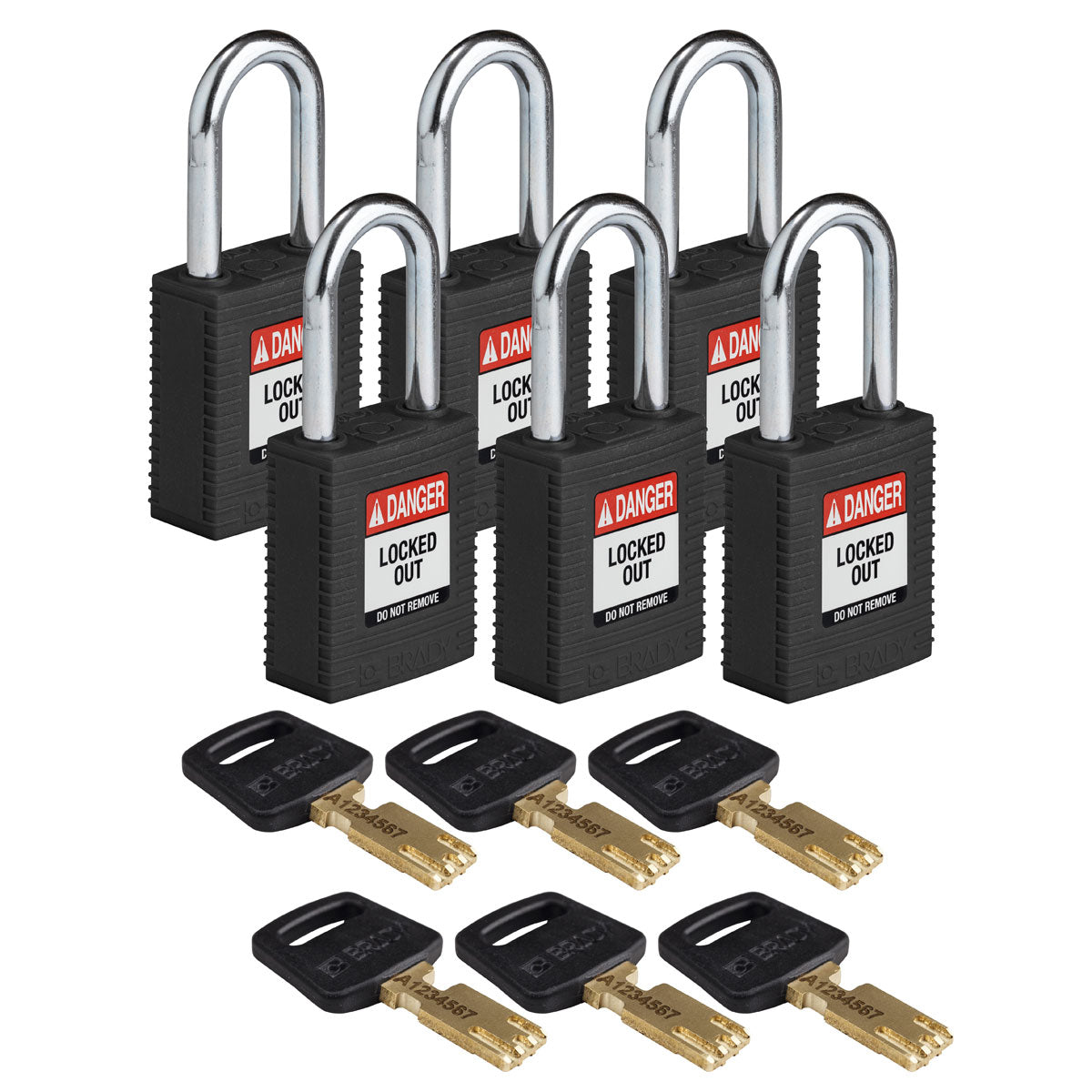 SafeKey-Vorhängeschlösser - Nylon