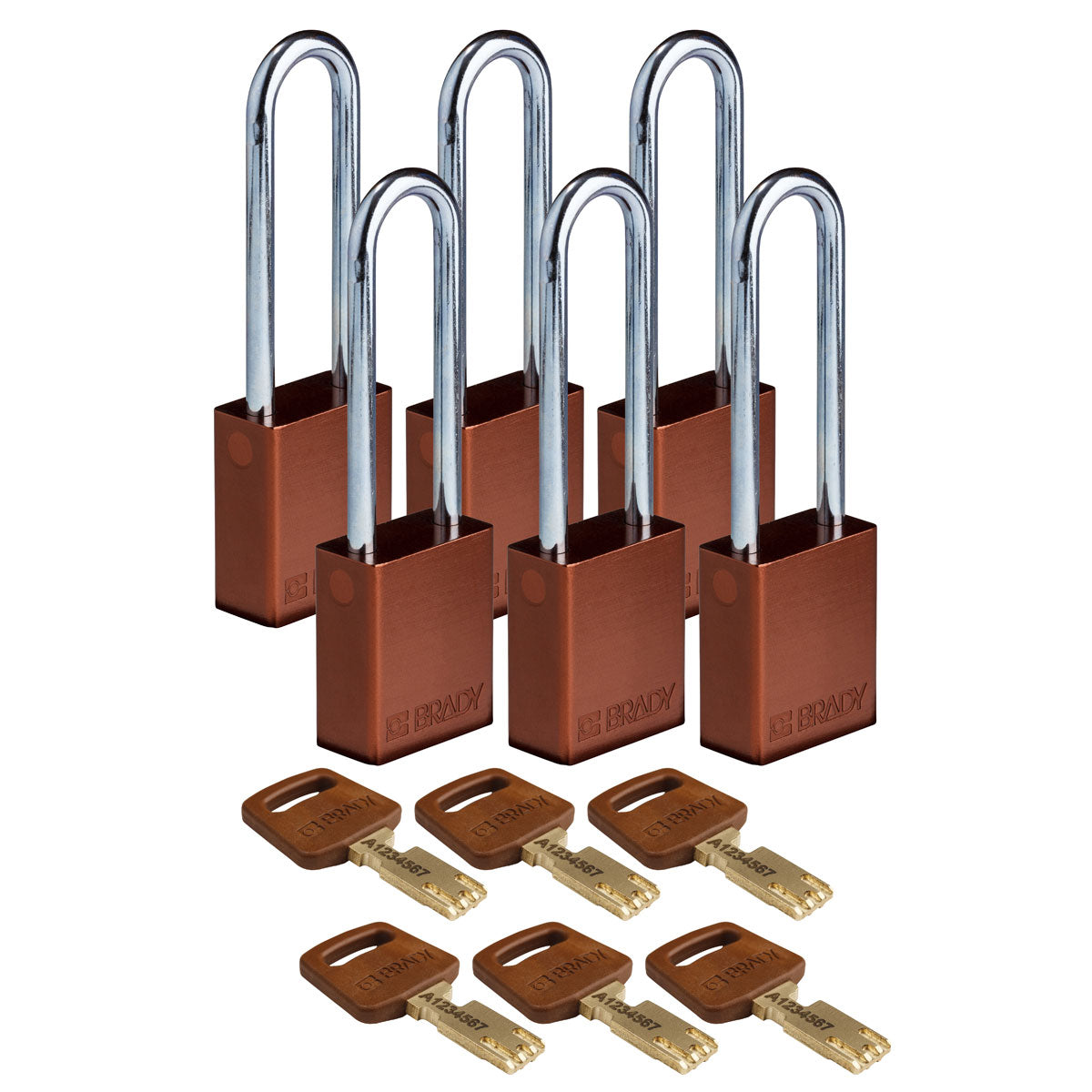 SafeKey-Vorhängeschlösser - Aluminium