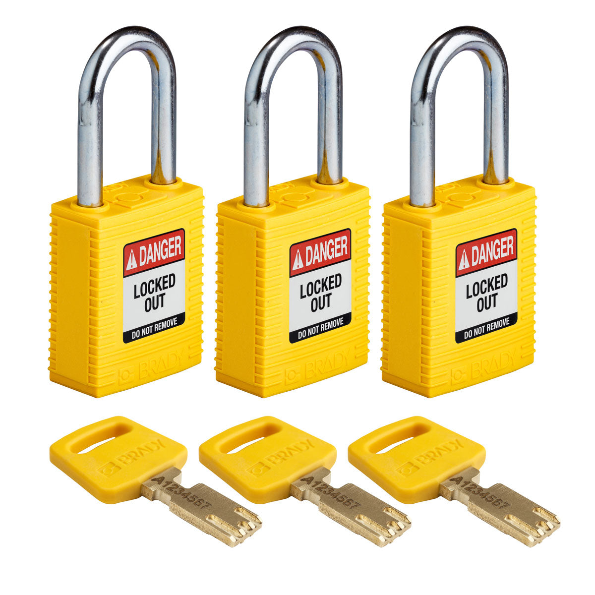 SafeKey-Vorhängeschlösser - Nylon