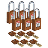 SafeKey-Vorhängeschlösser - Nylon