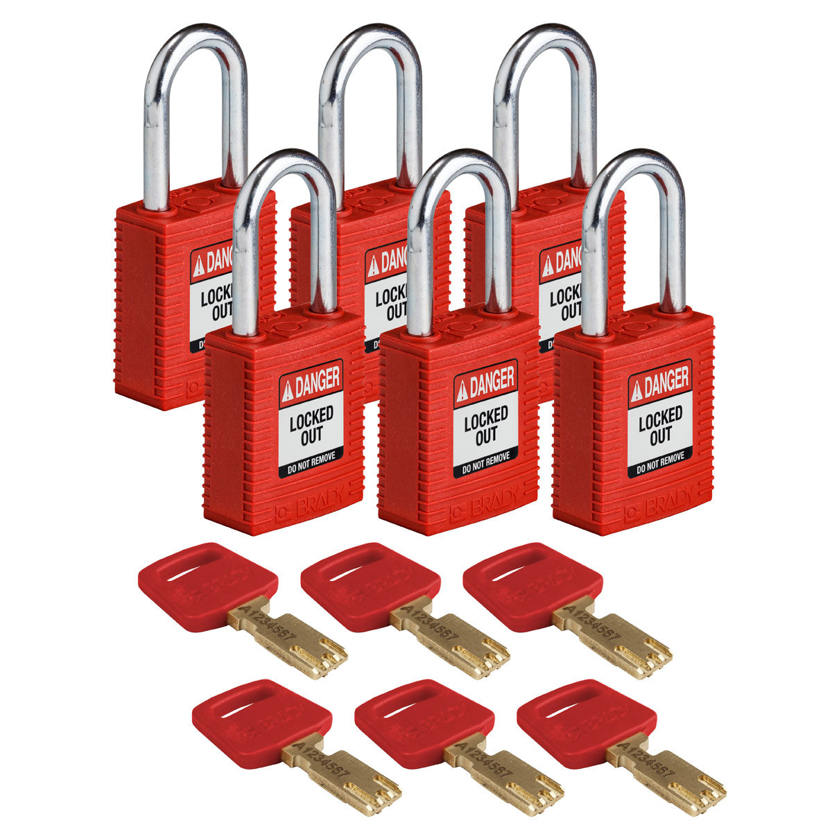 SafeKey-Vorhängeschlösser - Nylon