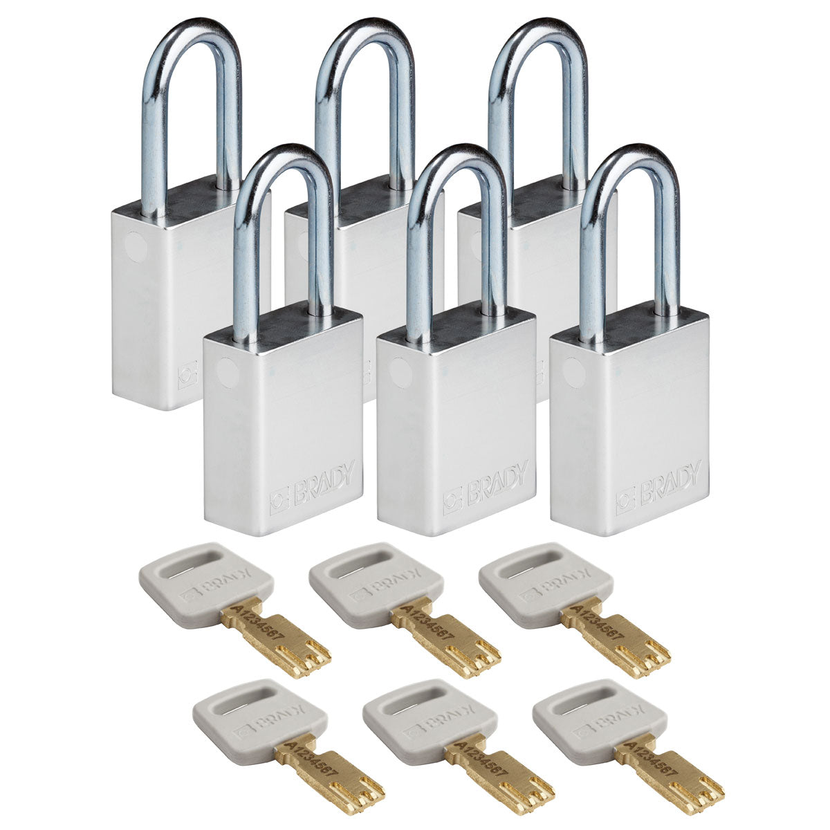 SafeKey-Vorhängeschlösser - Aluminium