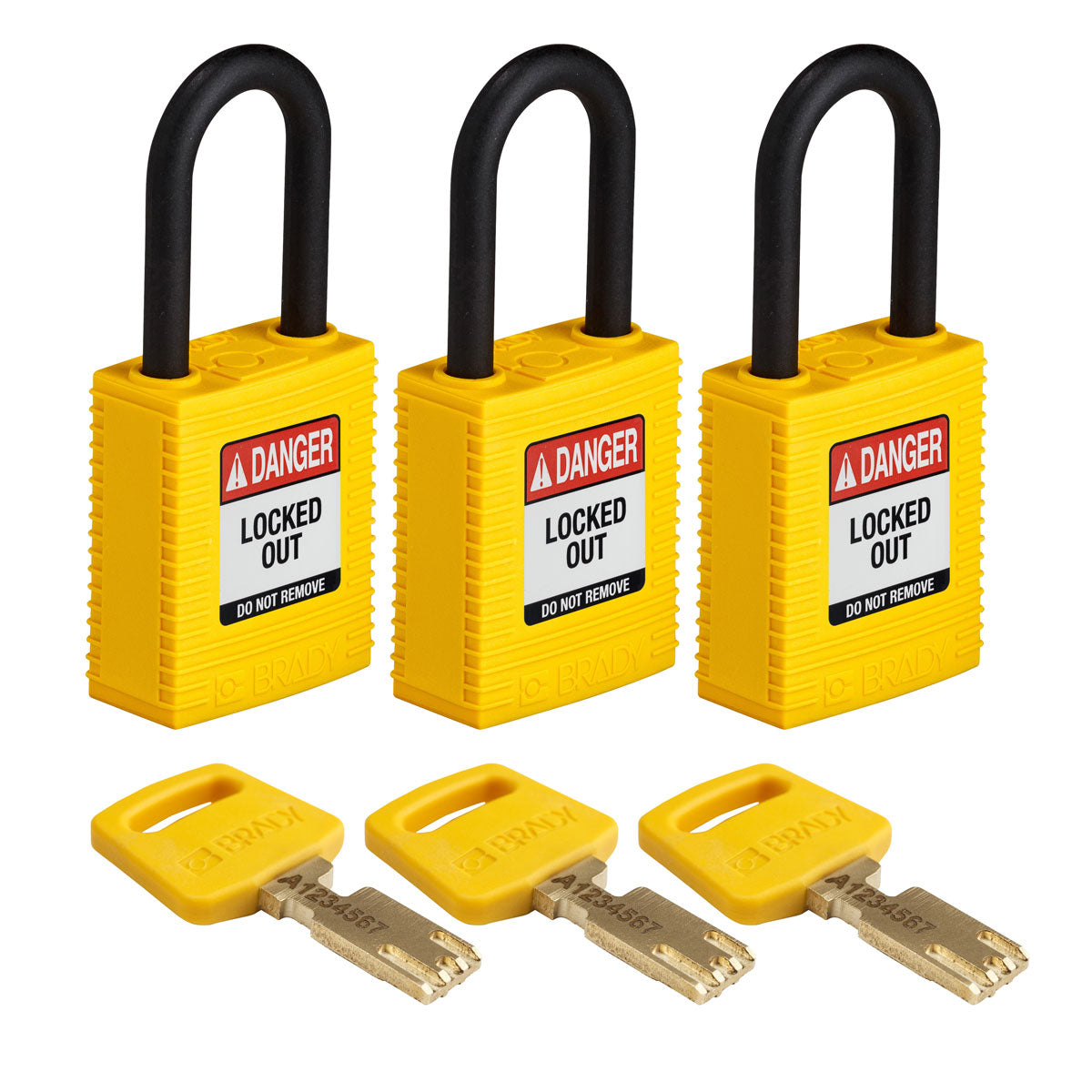 SafeKey-Vorhängeschlösser - Nylon