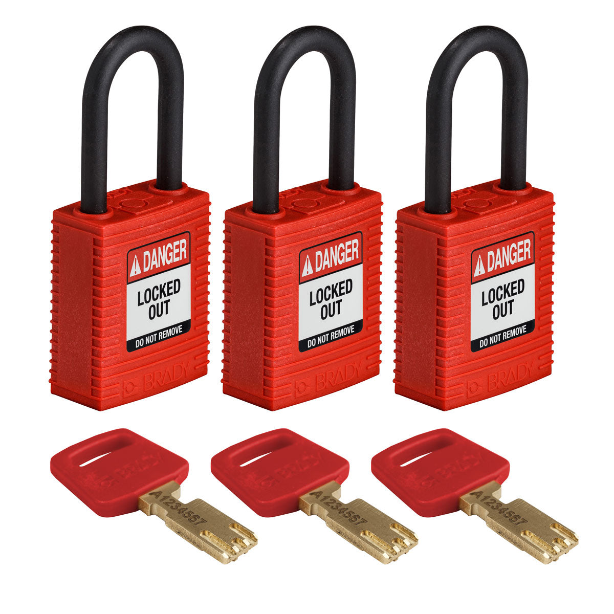 SafeKey-Vorhängeschlösser - Nylon