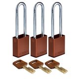 Cadenas SafeKey - aluminium