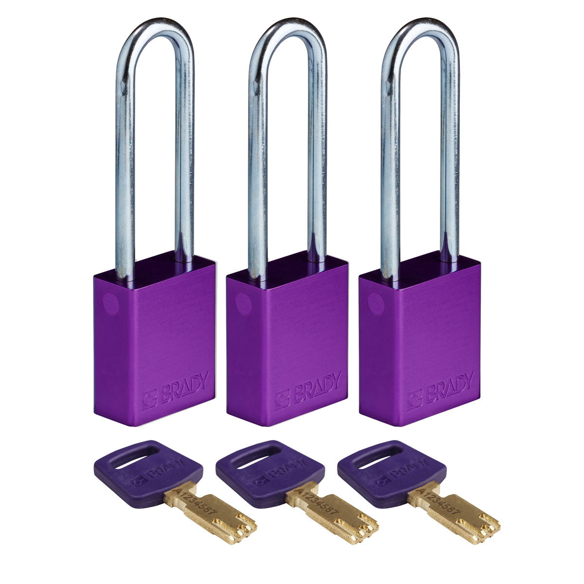 SafeKey-Vorhängeschlösser - Aluminium