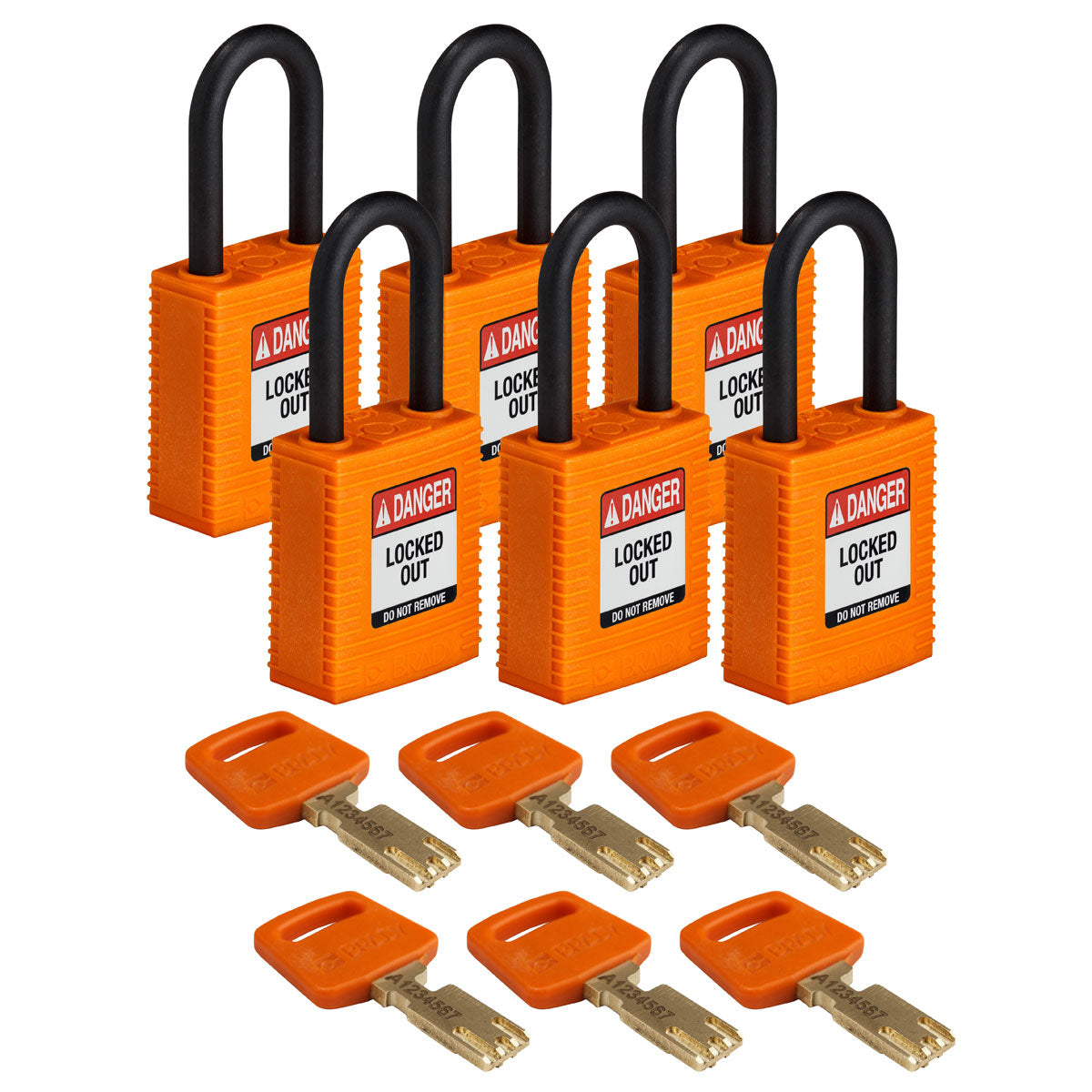 SafeKey-Vorhängeschlösser - Nylon