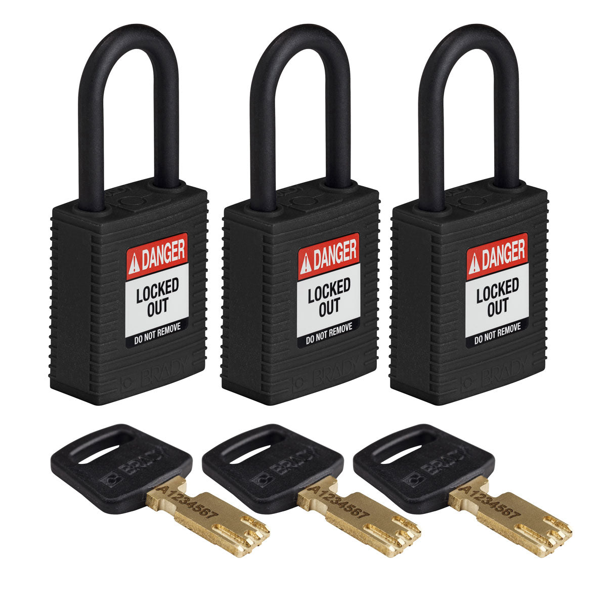 SafeKey-Vorhängeschlösser - Nylon