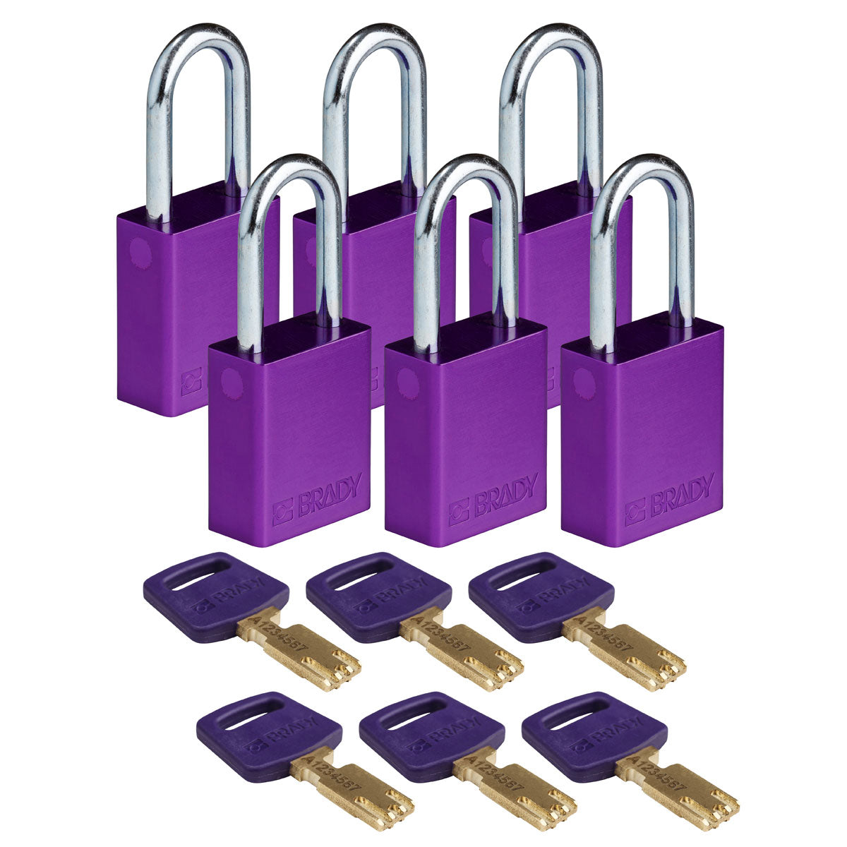 SafeKey-Vorhängeschlösser - Aluminium