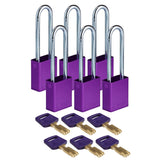 SafeKey-Vorhängeschlösser - Aluminium
