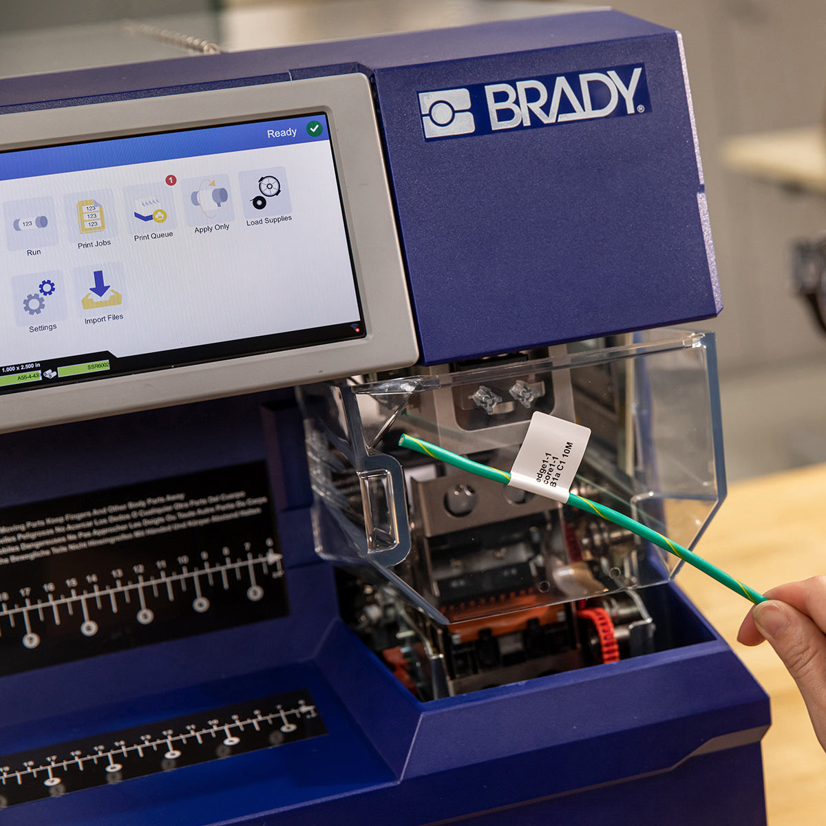 BradyPrinter A5500 Fahnen-Druckapplikator mit WLAN - EMEA