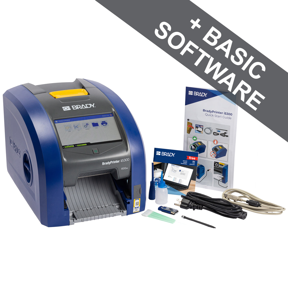 BradyPrinter i5300 Industrial Label Printer - 600 dpi - EU